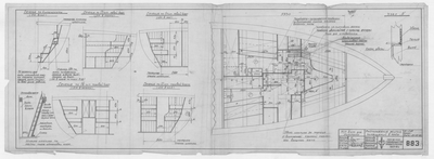 883_БотДляМурмана_РасположениеНосовыхЖилыхПомещений_1948